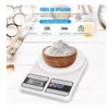 Báscula Digital Cocina Balanza Gramera Pesar Comida Gym Dieta Función