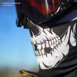 Indie Ridge Ridge Skull Winter Face Mask for Motorcycle, Ski, and Snowboard