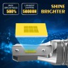 SHENKENUO LED Headlight Kit 9005 H1 Combo 6000K Bulb for