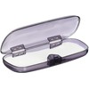 Tacy MP-6-23 Glasses Case, Smoke, Hard Push, Nose Pad Included