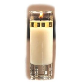 Mixture Salt SAGE 2 oz Clear Soy Votive Scented Jar Candle