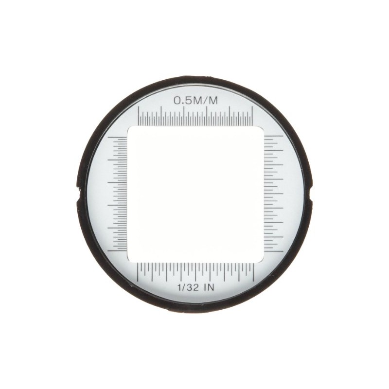 Donegan V980-5 Flashlight Magnifier with Measurement Scale Lens, 5x Magnification,
