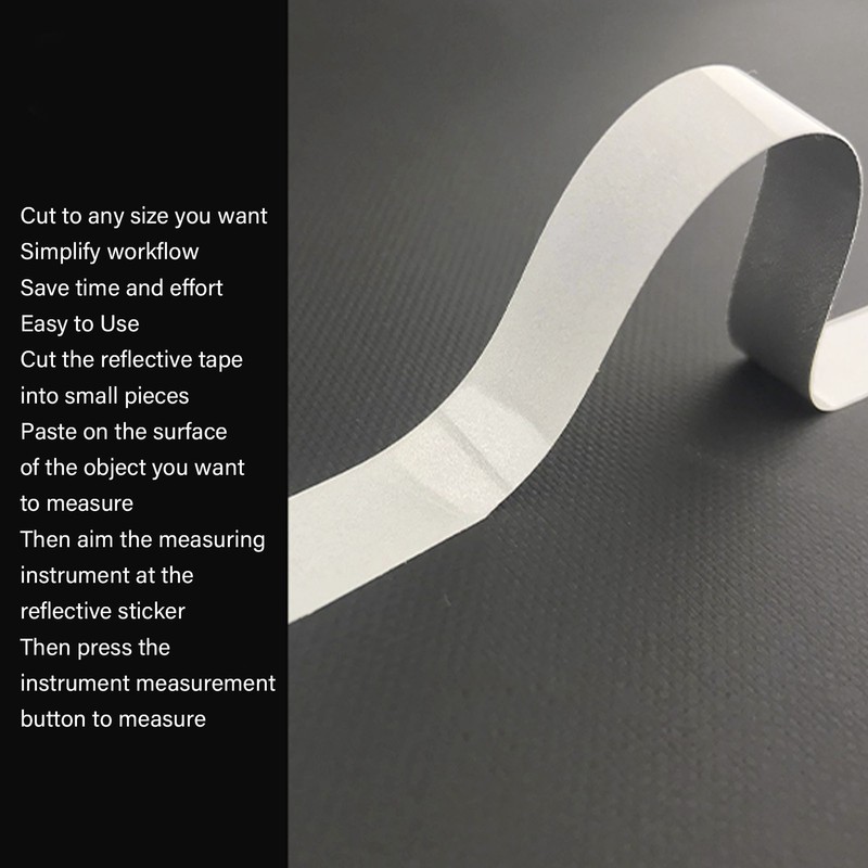 50 Pcs Tachometer Reflective Tapes Strong Adhesion Flexible Waterproof Optical