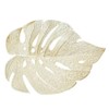 6Pcs Insulation Placemat Hollow Out Simulation Leaf Shape Heat Resistant