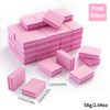 50pcs Mini Nail Buffer Blocks - 100/180 Grit Dual-Sided Sponge
