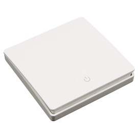 MC POWER Kinetic Wireless Wall Switch for Radio Switch Series 433.92 MHz Button Single Wireless 200 m Range Requires No Power Supply Waterproof