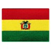 Cypress Collectibles - Bolivia Flag Patch - Premium Embroidered Appliqué