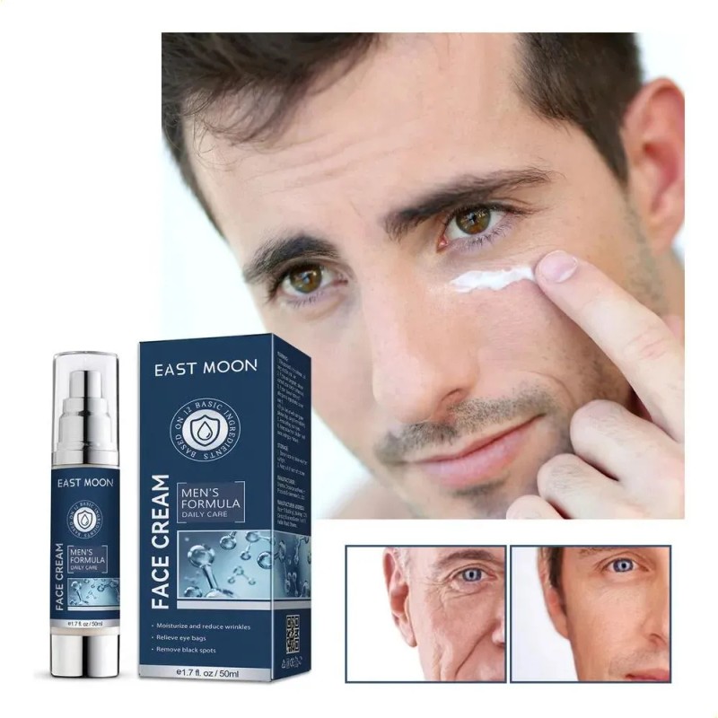 Crema Para Hombre H, Hidratante 6 En 1 Para H-