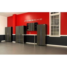 Rust Bullet for Concrete - Metallic Gray - 1 Gallon - High-Performance, Easy-to-Apply Concrete Paint for Garages, Basements, Porches, and Patios