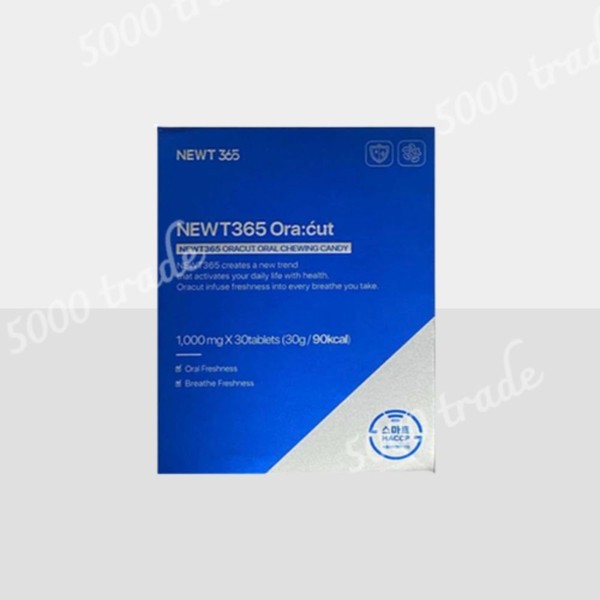 Newty 365 Oracut Oral Lactobacillus Xylitol 1 box (30 tablets), Newty 365 Oracut 1 box / 뉴티365 오라컷 구강유산균 자일리톨 1박스 (30정), 뉴티365 오라컷 1박스