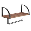 Paper Towel Holder Wall Mount Farmhouse Wood Paper Towel Holder