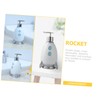 Mikinona Large Capacity Shampoo Dispenser Soap Bottle Pump Bathroom Lotion