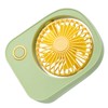 Small Desktop Fan Portable 115 Degreees Wind Direction Adjustment Cute
