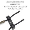 KURUGEILI Archery Bow Sling Adjustable Wrist Sling Strap Braided Bow