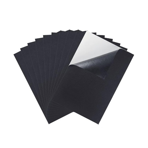 YFFSFDC Felt Sheet, Set of 10, Black, Prevents Scratches and