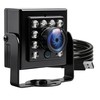 QILOVE 1080P Day & Night Vision USB Camera, UVC Webcam