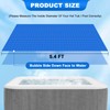 Kestnsee Solar Hot Tub Spa Bubble Covers Blanket 5.4 x