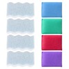 EOWVISN 4 Pieces S-Shaped Sponge Brushes And 4 Pieces Square