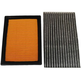 Engine & Cabin Air Filter Fit for 2011-2017 Nissan Juke L4 1.6L, 2017-2019 Sentra L4 1.6L, 2013-2019 Sentra L4 1.8L, Replace 16546-17B00 27891-1FC0A 1654617B00 278911FC0A