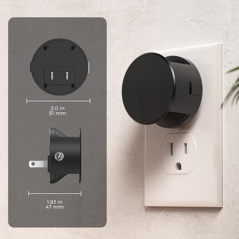 L LOHAS LED Night Lights Plug into Wall,[2-Pack] Plug in