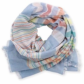 Pistil Women's Scarf, Blue, 100 X 180 CM