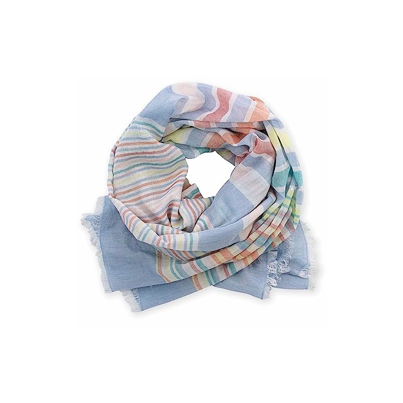 Pistil Women's Scarf, Blue, 100 X 180 CM