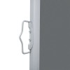 Anthracite Retractable Side Awning 55.1\"x236.2\" for Patio FurnitureColor: Anthracite Color