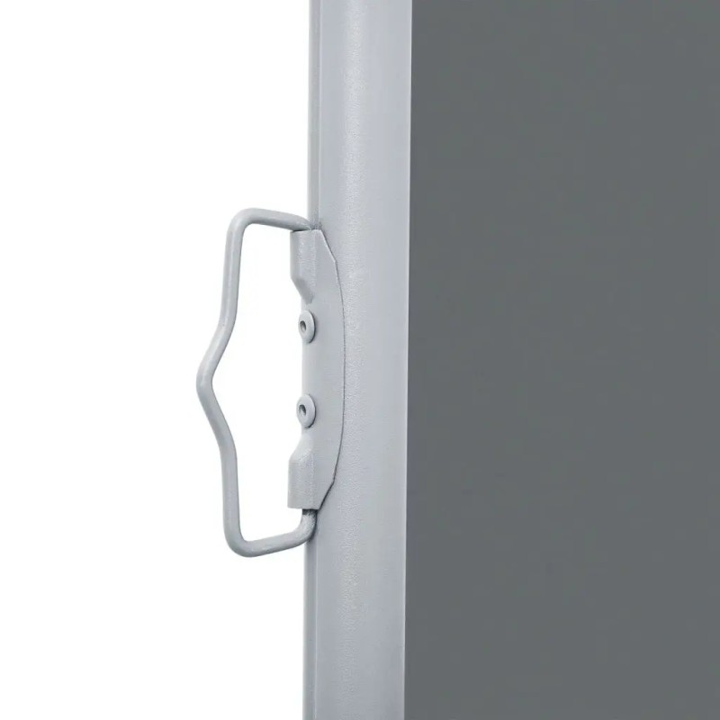 Anthracite Retractable Side Awning 55.1\"x236.2\" for Patio FurnitureColor: Anthracite Color