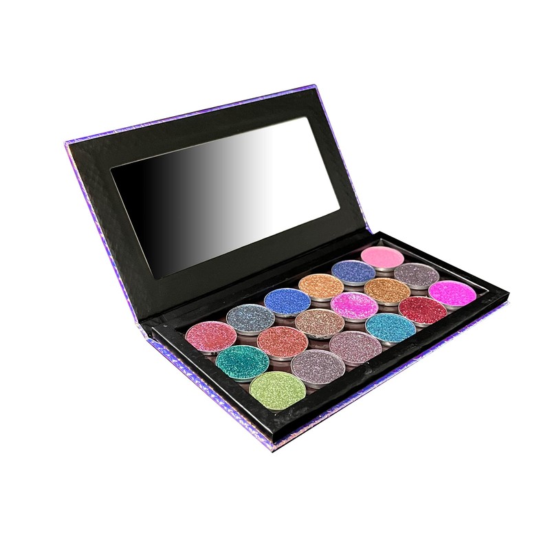 SZDYM Empty Magnetic Mermaid Palette, Fish Scale Empty Magnetic Palette