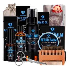 Kit De Cuidado De La Barba, Kit Para Barba Con Aceite Para B