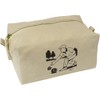'Man Playing Lawn Bowls' Canvas Wash Bag/Makeup Case (CS00044701)