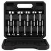 Vearter 12PCS Forstner Drill Bit Set, 10-50mm HCS Multi-Tooth Woodworking