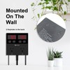 Digital Temperature and Humidity Controller Outlet, Reptile Thermostat Plug Dual