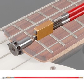 StewMac 2-Way Adjustable Hot Rod Truss Rod, with 1/2"-diameter Spoke Nut, 24" overall length