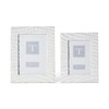 Two's Company White Coral Reef Photo Frame, Resin, Set of