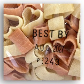 World Market NEW Valentine's Day Heart Shaped Pasta Romantic Gift Idea Red White World Market
