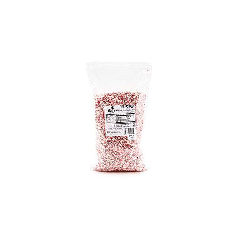 King Leo Medium Crushed Candy, Peppermint, 5 Pounds