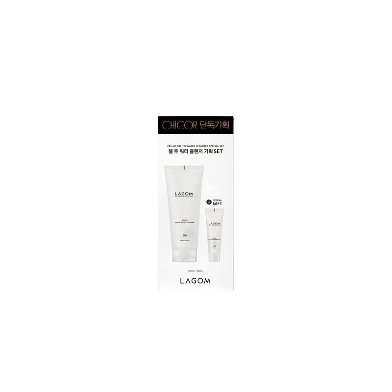 [Moisture morning cleansing exclusive plan] Lagom Celeb Gel to Water