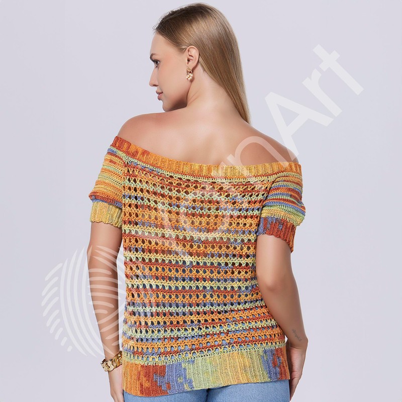 Hilo de algodón YarnArt Symphony Dream - 80% algodón, 20%