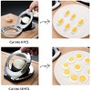 Cortador de huevos de acero inoxidable