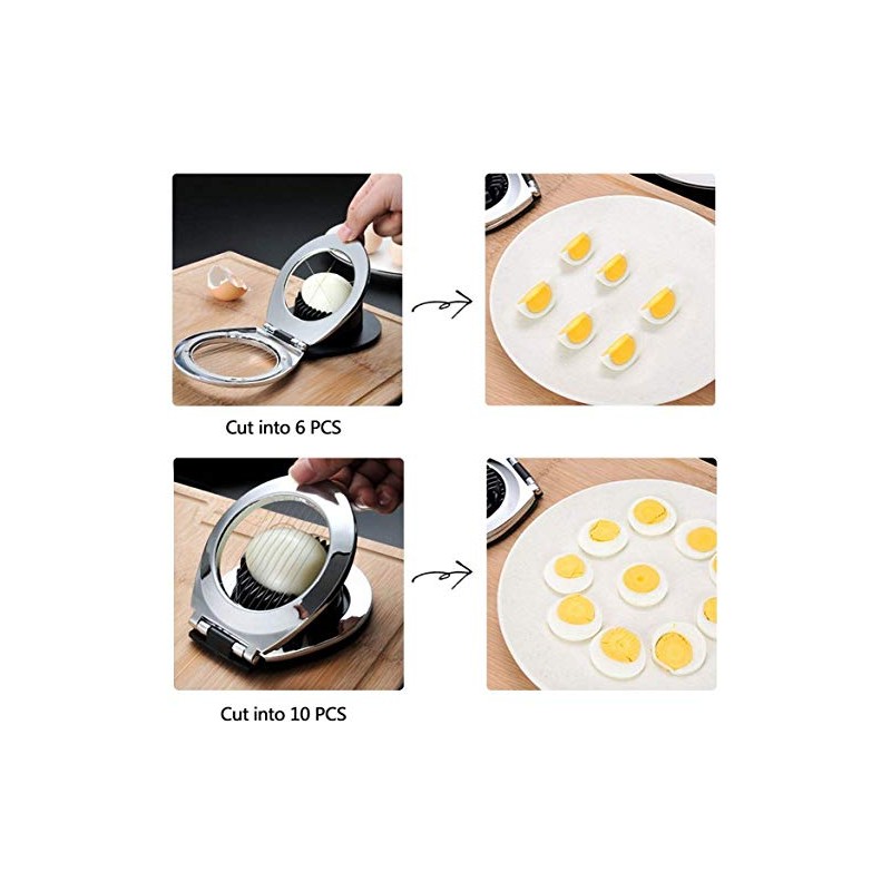 Cortador de huevos de acero inoxidable
