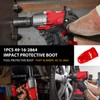 deawater 1pcs 49-16-2864 Impact Protective Boot for 18V 3/4" FUEL