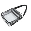 Clear Messenger Bag PVC Waterproof Visible Zipper Design Crossbody Tote