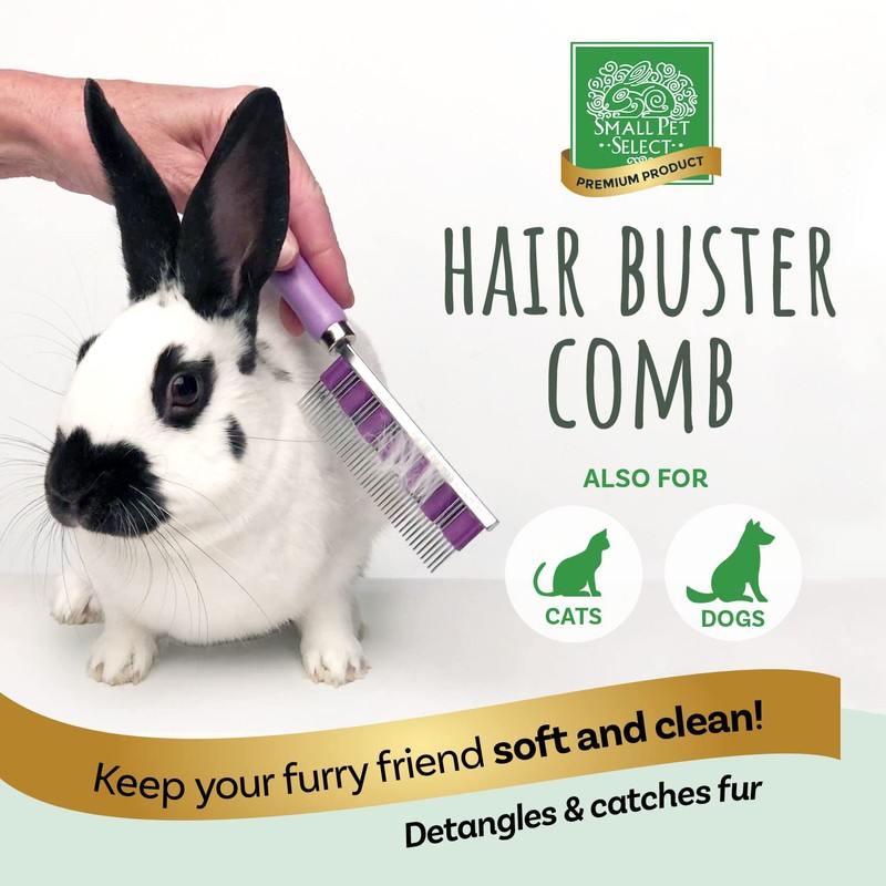 Small Pet Select – Hair Buster Comb for Rabbits, Guinea