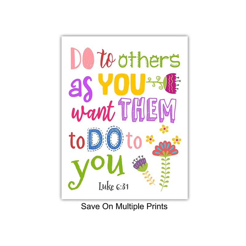 Bible Verse Wall Decor - Christian Wall Decor - Religious