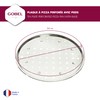 Gobel Perforated Pizza Pan Tin, 34cm
