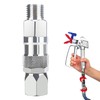 Sprayer Joint, 1/4-Inch Hose Swivel Joint, 360 Degrees Rotate Stainless