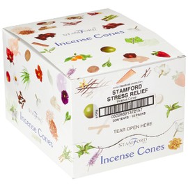 STAMFORD INC 37215 Stress Relief Aromatherapy Cones, 15 Cones x 12 Packs