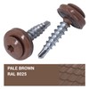 SKIR'CO Pack of 40 Roofing Screws 4.8 x 28 mm