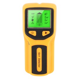 Stud Finder High Sensitivity 5 in 1 Stud Detector with Digital LCD Display Intelligent Microprocessor Chip for Wood AC Wire Metal Studs Joist Pipe